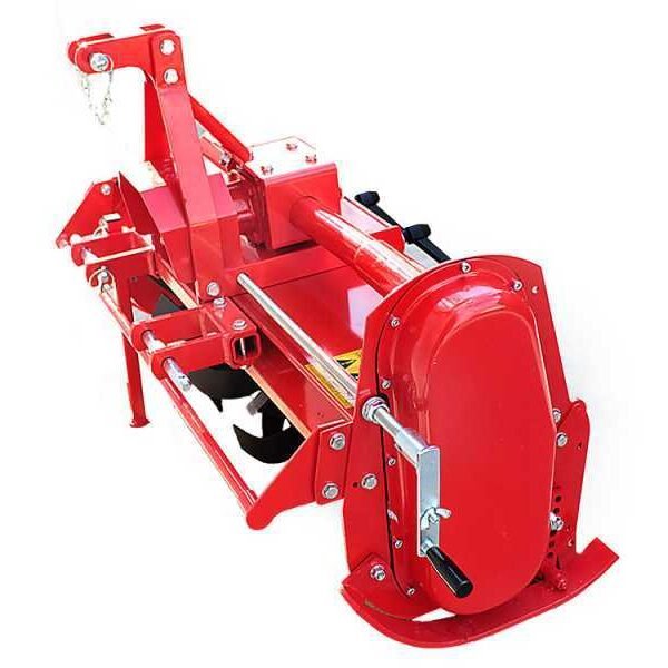 Fraise rotative pour tracteur série moyenne-légère AgriEuro modèle RS 145 avec kit déplacement manuel