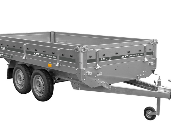 Remorque 2 essieux 304x153 UNITRAILER SOLID 300/2 PTAC 750 kg