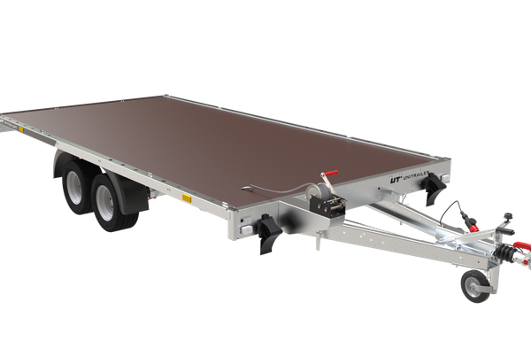 Remorque plate basculante 400x200 UNIPLAT 4020S P 2700 kg