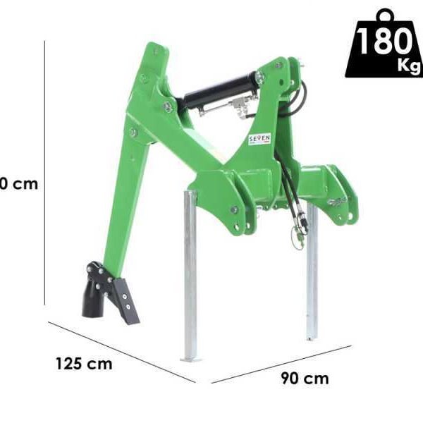 Seven Italy DR-one - Draineuse agricole à tracteur - Avec profondeur réglable